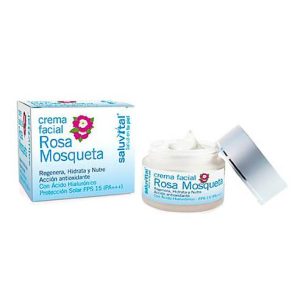 SALUVITAL CREMA FACIAL ROSA MOSQUETA 1 TARRO 50 ml