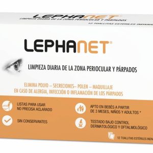 LEPHANET TOALLITAS ESTERILES 12 TOALLITAS