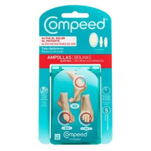 COMPEED AMPOLLAS PACK MIXTO 5 APOSITOS