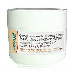 SALUVITAL CREMA CORPORAL KARITE OLIVA ROSA DE MOSQUETA 1 ENVASE 200 ml