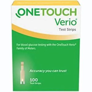 TIRAS REACTIVAS GLUCEMIA ONETOUCH SELECT PLUS 100 UNIDADES