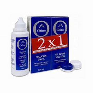 OUNE LENTES DE CONTACTO BLANDAS SOLUCION UNICA 3