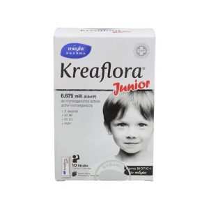 KREAFLORA JUNIOR 10 STICKS SABOR FRESA