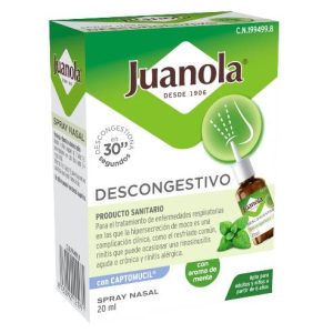 JUANOLA DESCONGESTIVO SPRAY NASAL 1 ENVASE 20 ML