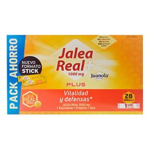 JUANOLA JALEA REAL PLUS 28 SOBRES 10 ML