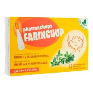 FARINCHUP 12 PASTILLAS SABOR NARANJA