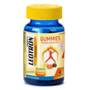 LEOTRON GUMMIES 60 CARAMELOS DE GOMA MASTICABLES