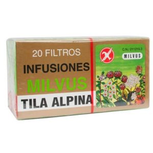 TILA ALPINA SEDANTE MILVUS 20 FILTROS