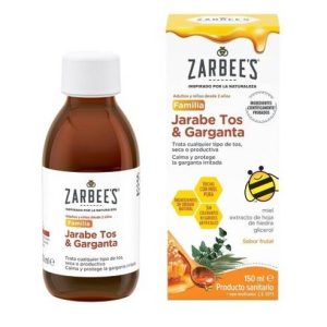 ZARBEES JARABE FAMILIA TOS Y GARGANTA 1 FRASCO 150 ml