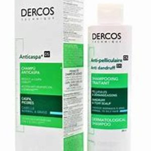 DERCOS CHAMPU ANTICASPA ANTIGRASA 200 ML