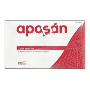 GASA ESTERIL ALGODON HIDROFILO COMPRESAS APOSAN